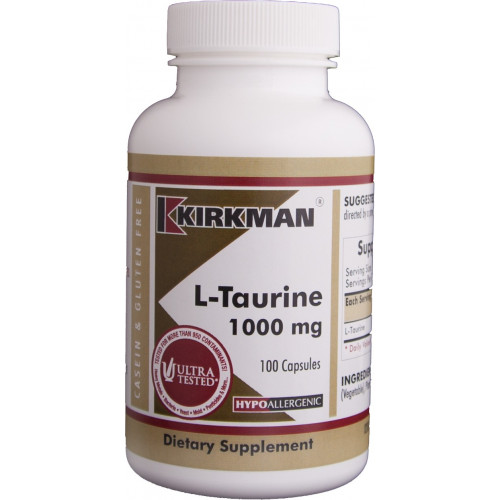 taurine and l tryptophan